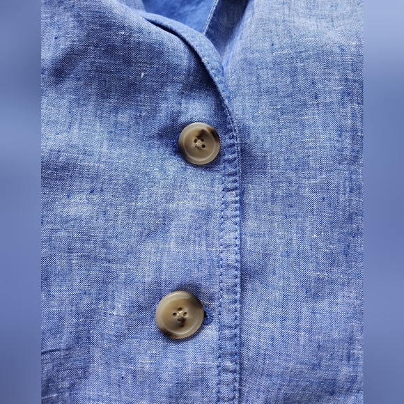 J Crew 100% linen schoolboy blazer - Picture 12 of 14